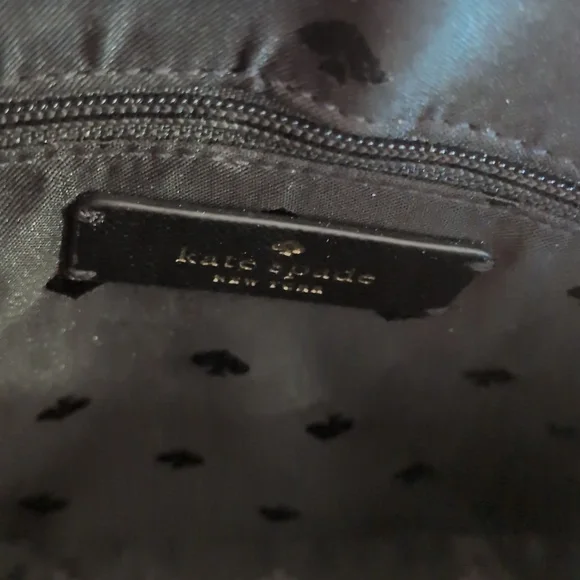 KATE SPADE Black Saffiano Crossbody Bag New - Picture 5 of 9